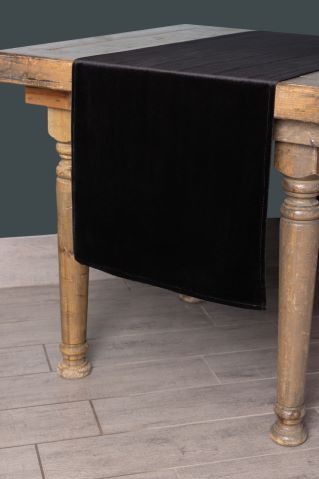 Specialty Velvet Black table runner
